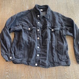 BLACK DENIM JACKET